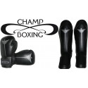 Ensemble protection pieds-poings Champ Boxing