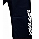 Pantalon Noir marqué KravMaga