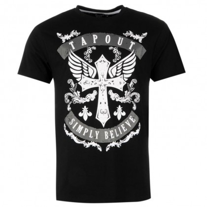 Tee-shirt TAPOUT crossblack