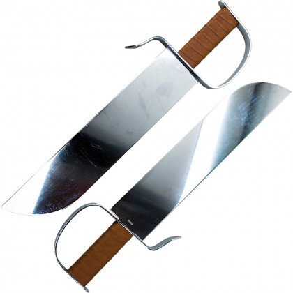 Couteaux papillon chinois en acier pour l'entraînement - DIVISION